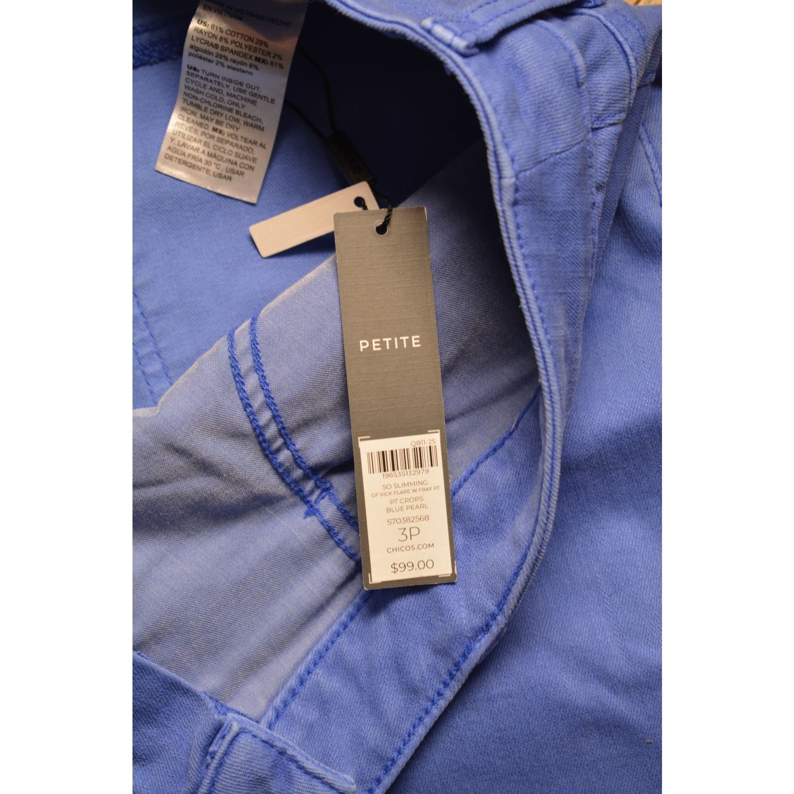 Chicos Chico's So Slimming Girlfriend Kick Flare Jeans - SP Size 38" / US 16 / IT 52 - 3 Thumbnail