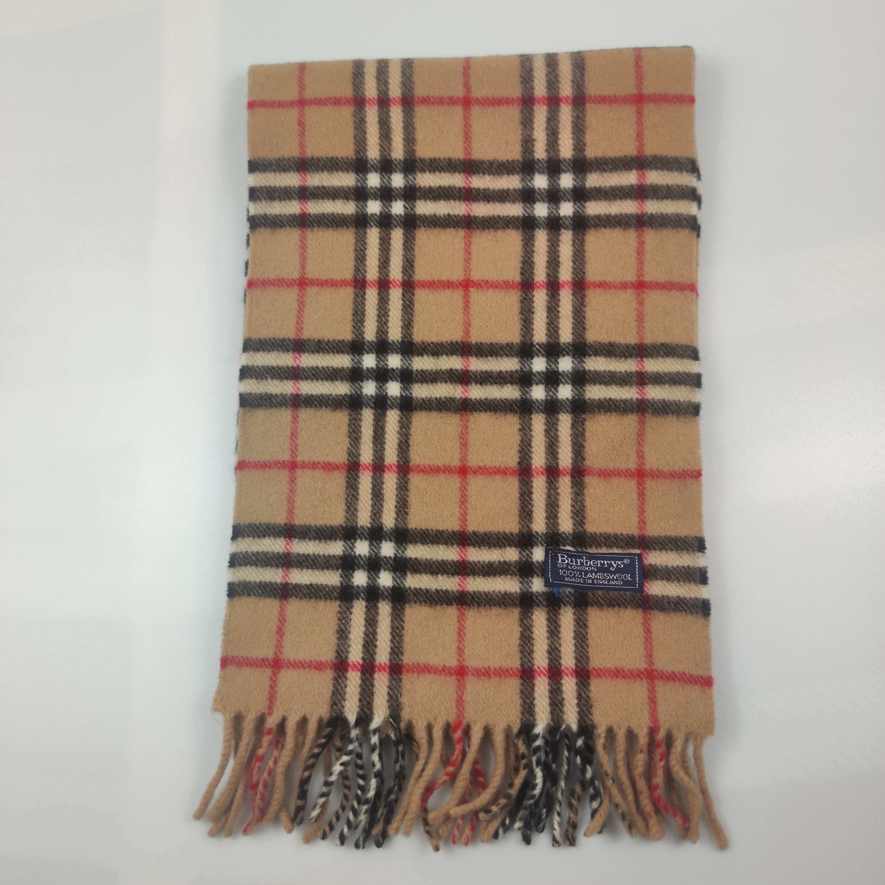 Burberry Burberry Nova Check Scarf/Muffler/Wool S416 Size ONE SIZE - 2 Thumbnail