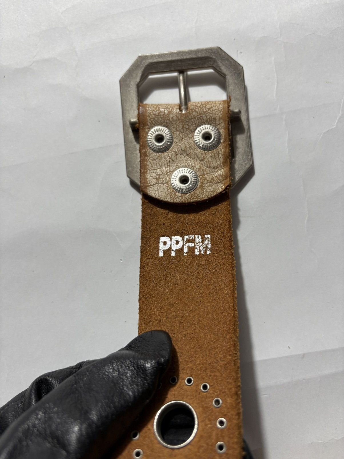 PPFM PPFM WESTERN EYELET BELT Size ONE SIZE - 4 Thumbnail