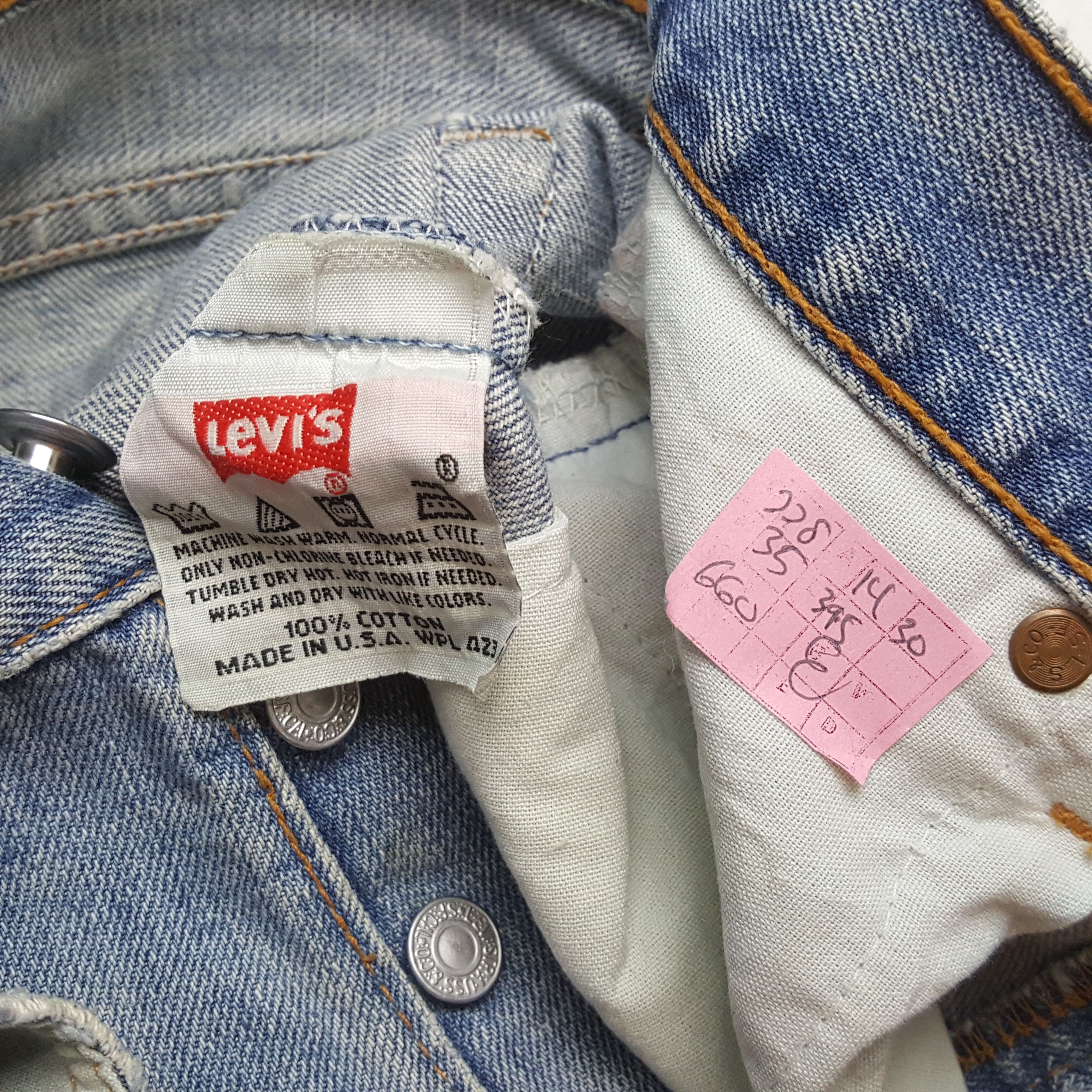 Levi's × Vintage LEVI'S 501 Distressed Jeans Streetwear Style Size US 28 / EU 44 - 13 Thumbnail