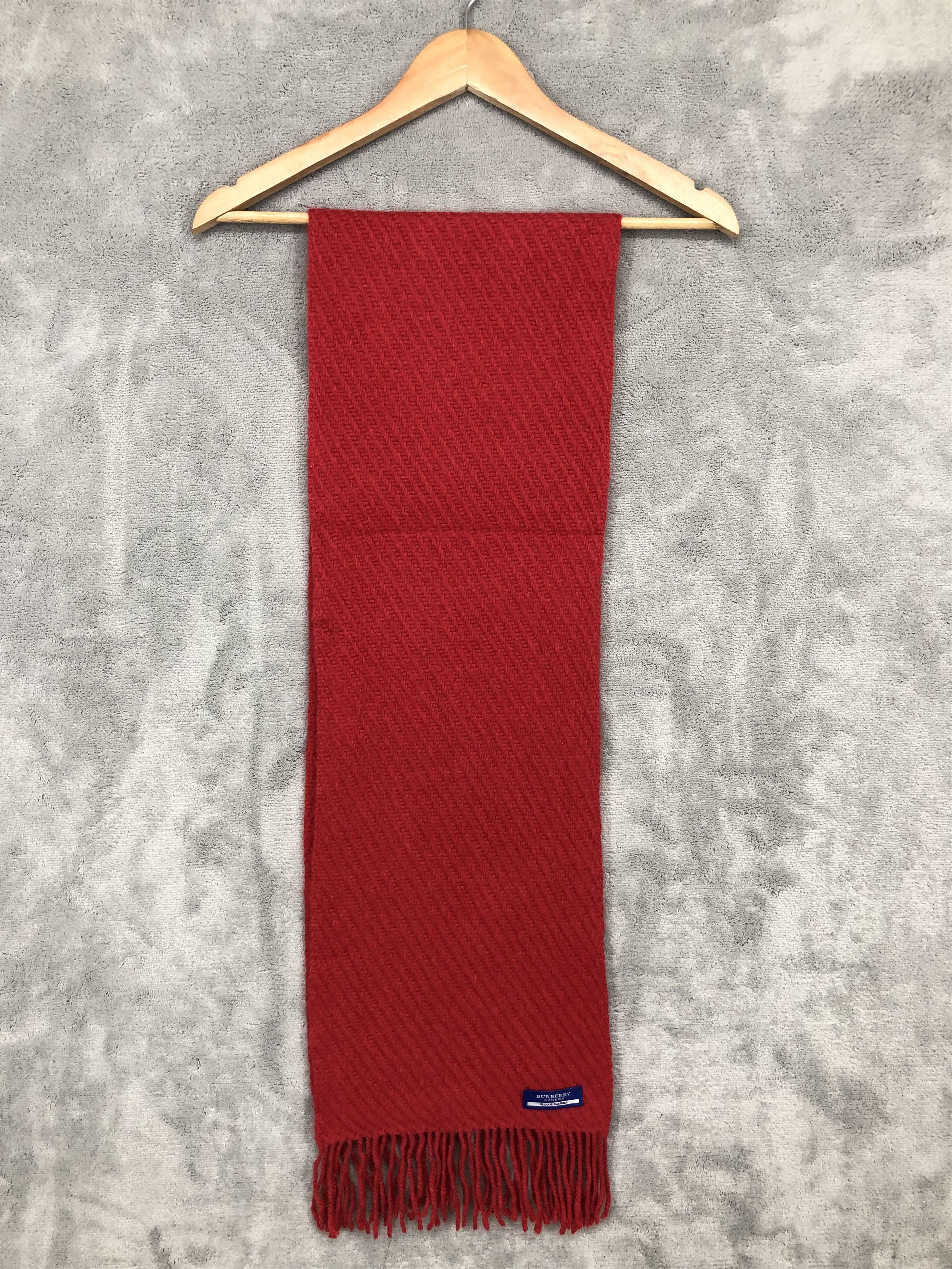 Burberry Burberry Blue Label Wool Scarf Muffler Neck scarf Size ONE SIZE - 1 Thumbnail