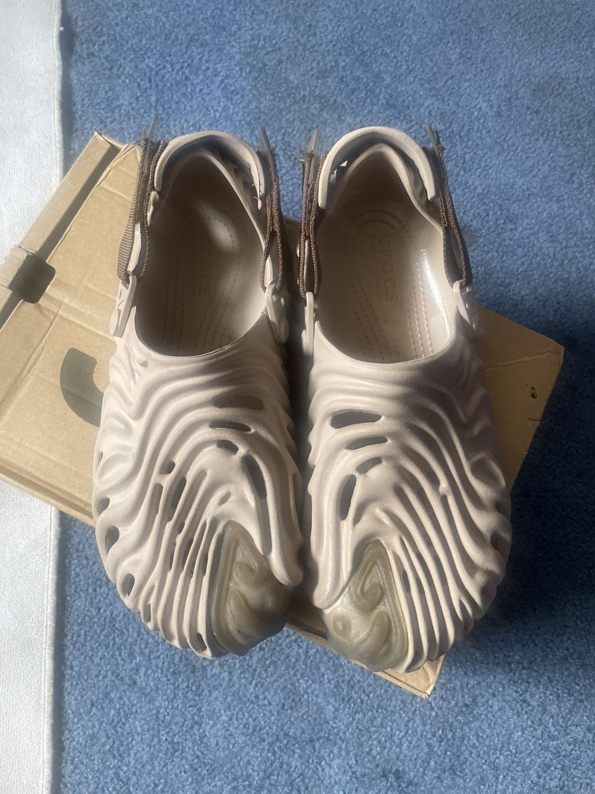 Crocs × Salehe Bembury Crocs x Salehe Bembury Pollex Clog – “Stratus” Beige Size 11 Size US 11 / EU 44 - 6 Thumbnail
