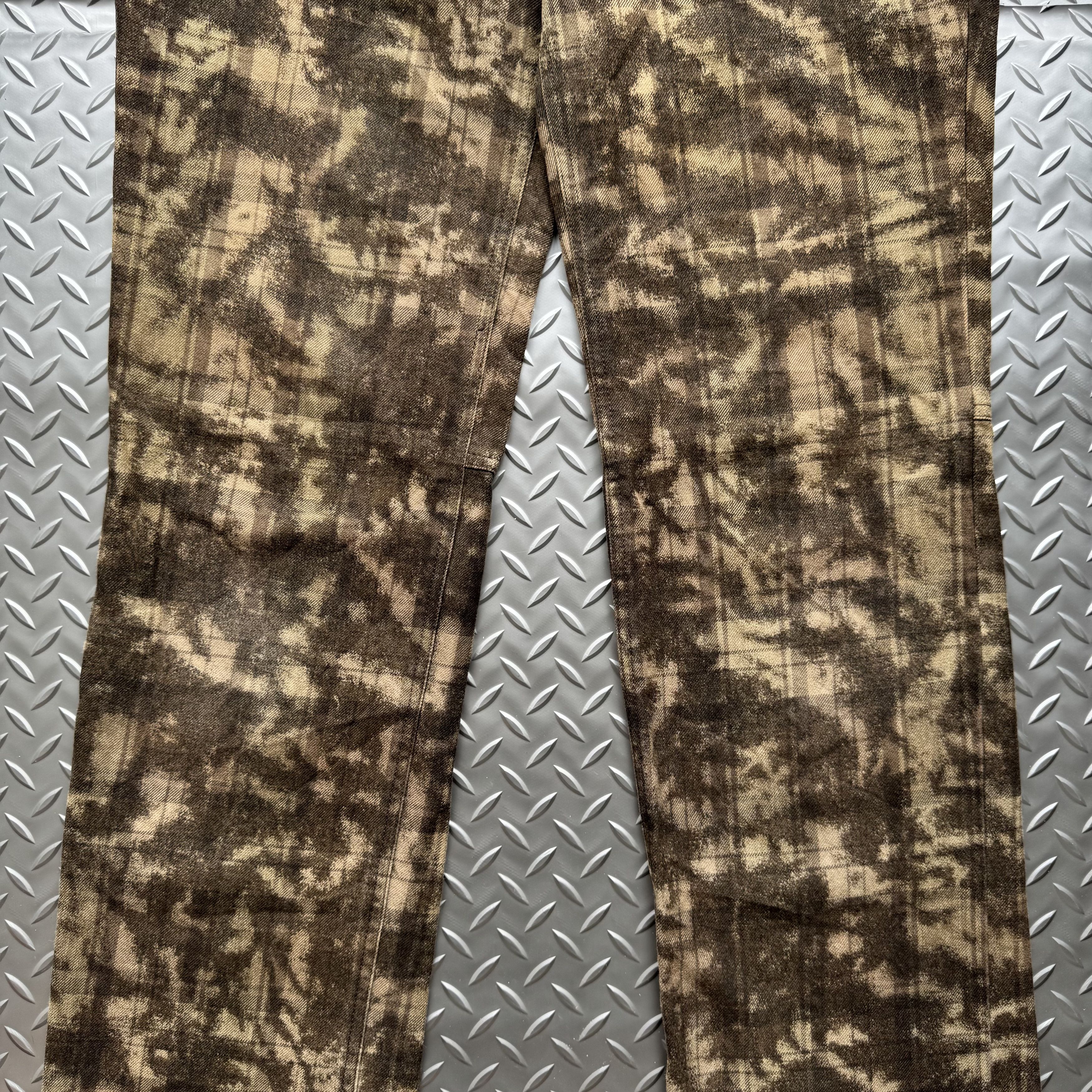 If Six Was Nine 291295=HOMME Archive Pattern Pants Size US 32 / EU 48 - 3 Thumbnail