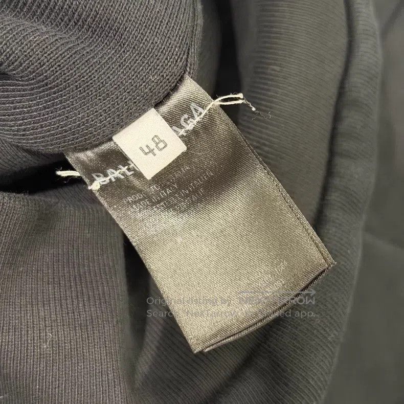 Balenciaga Balenciaga Denim Patchwork Zip-Up Hoodie Jacket Size US M / EU 48-50 / 2 - 4 Thumbnail