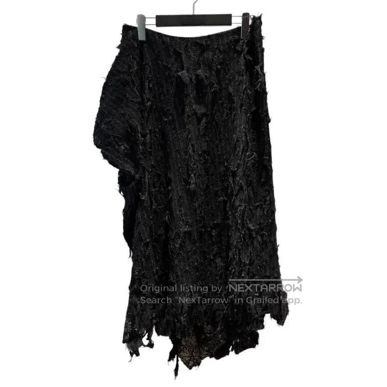 Yohji Yamamoto Yohji Yamamoto size 2 LIMI feu yohji Yamamoto 25aw damaged Size 24" / US 00 / IT 34 - 2 Thumbnail