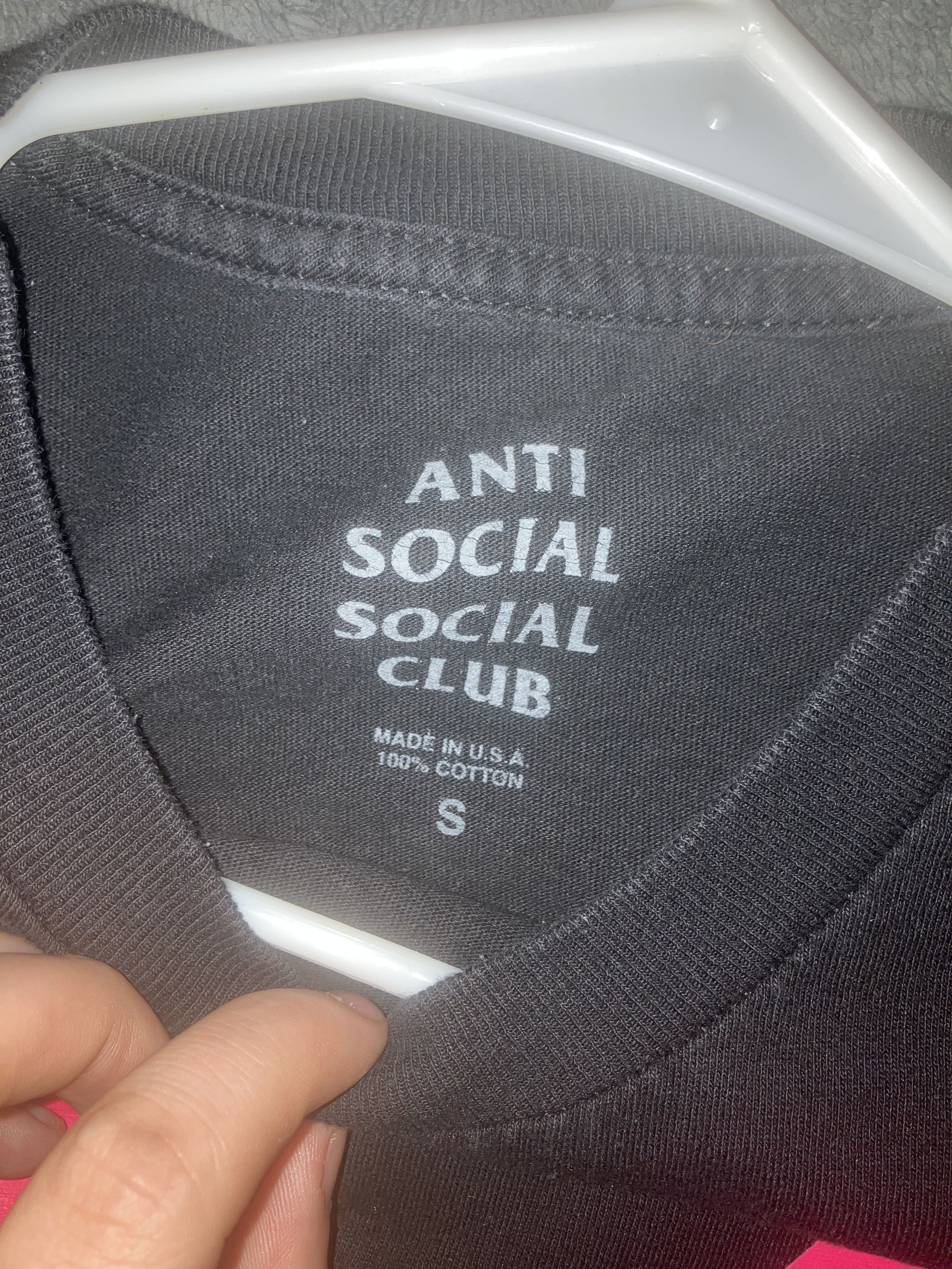 Anti Social Social Club × Playboy Black ASSC x Playboy Collab Size US S / EU 44-46 / 1 - 2 Thumbnail