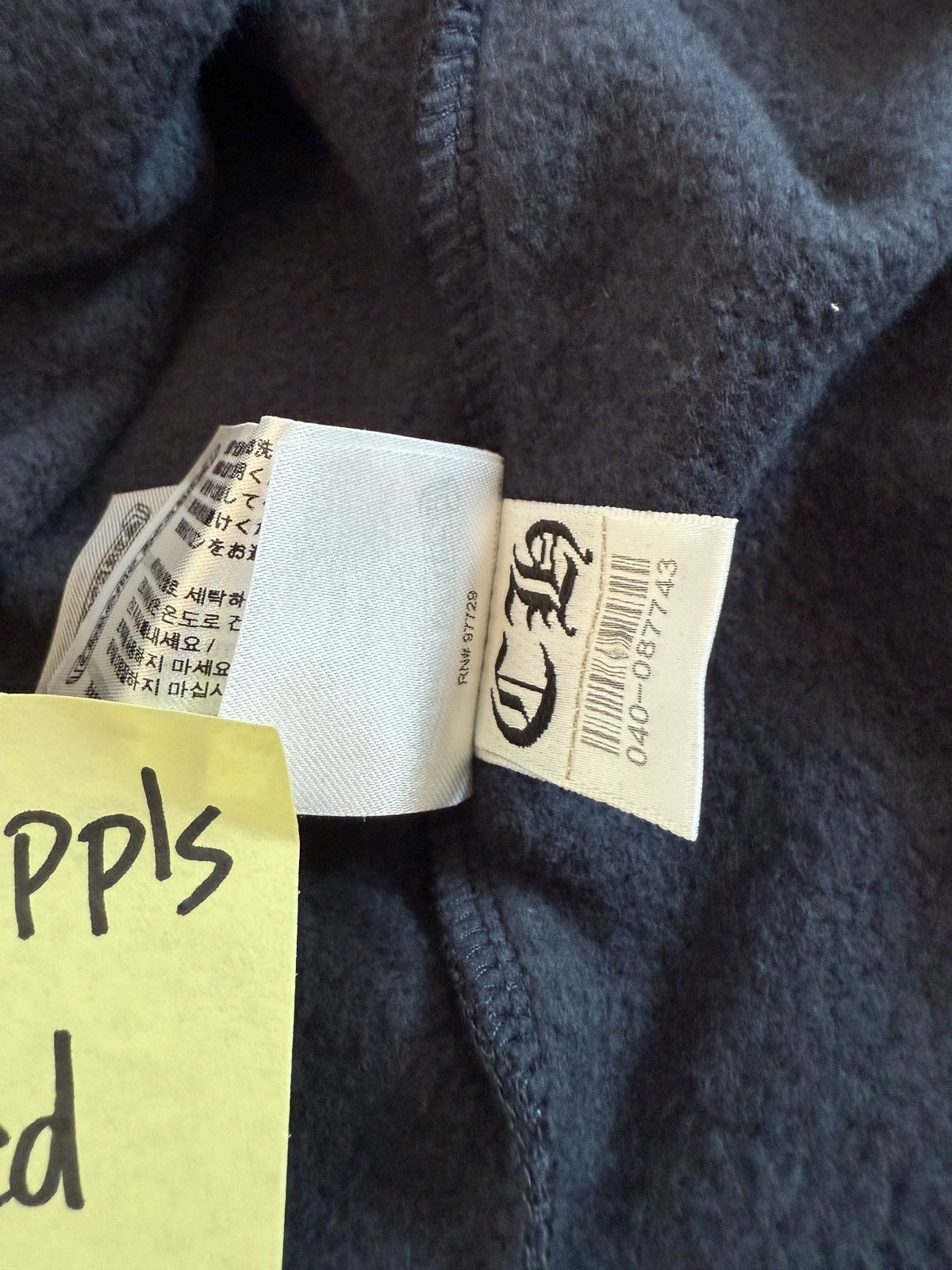 Chrome Hearts Chrome Hearts Blue Hoodie Size US L / EU 52-54 / 3 - 13 Thumbnail