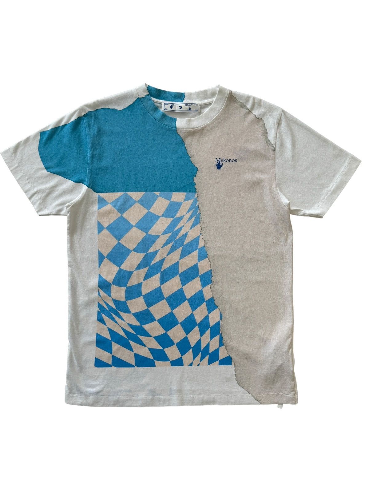 Off-White Off-White Mykonos Exclusive Virgil Tee Size US M / EU 48-50 / 2 - 1 Thumbnail
