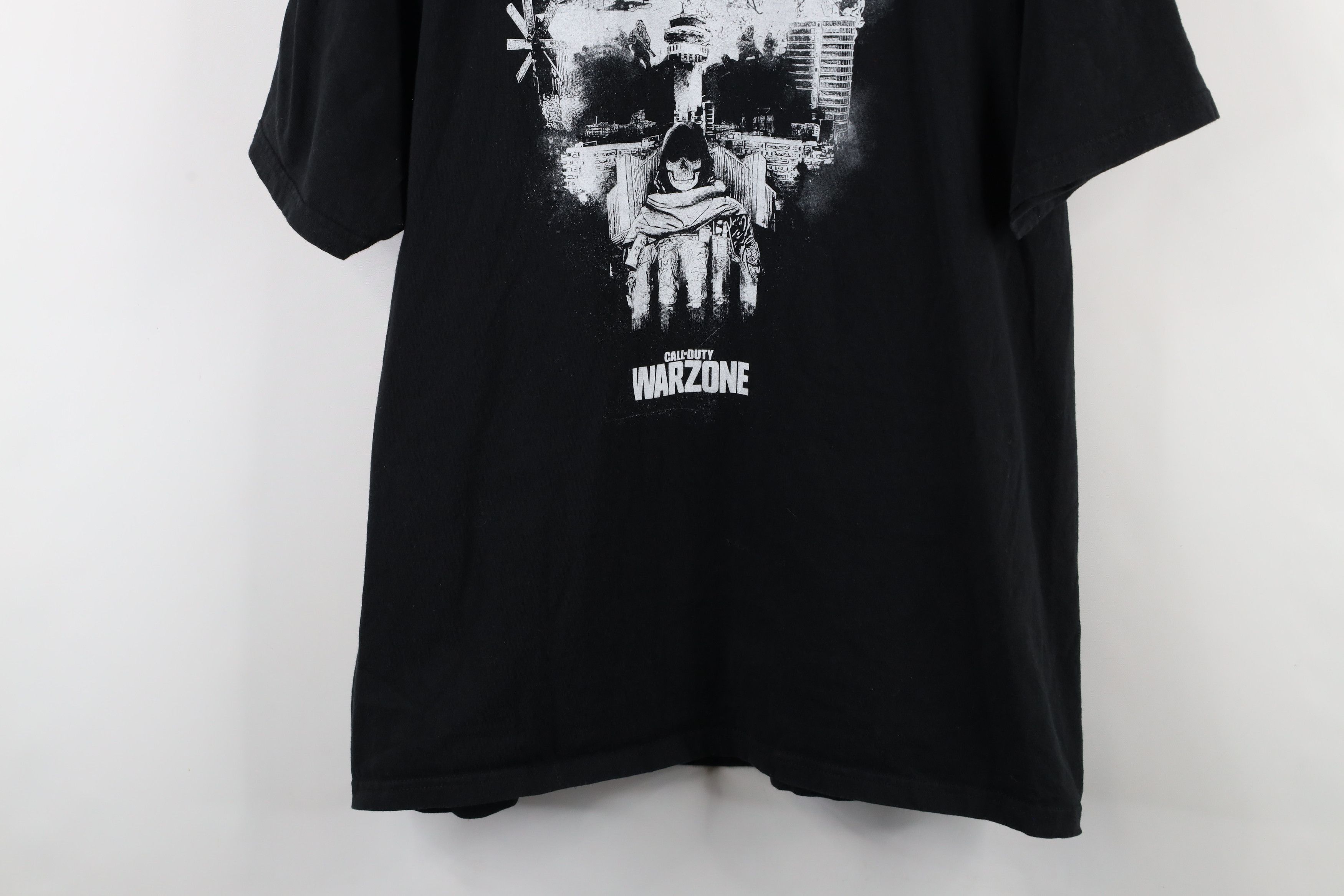 Vintage Y2K Streetwear Call of Duty Video Game Gamer T-Shirt Black Size US XL / EU 56 / 4 - 3 Thumbnail