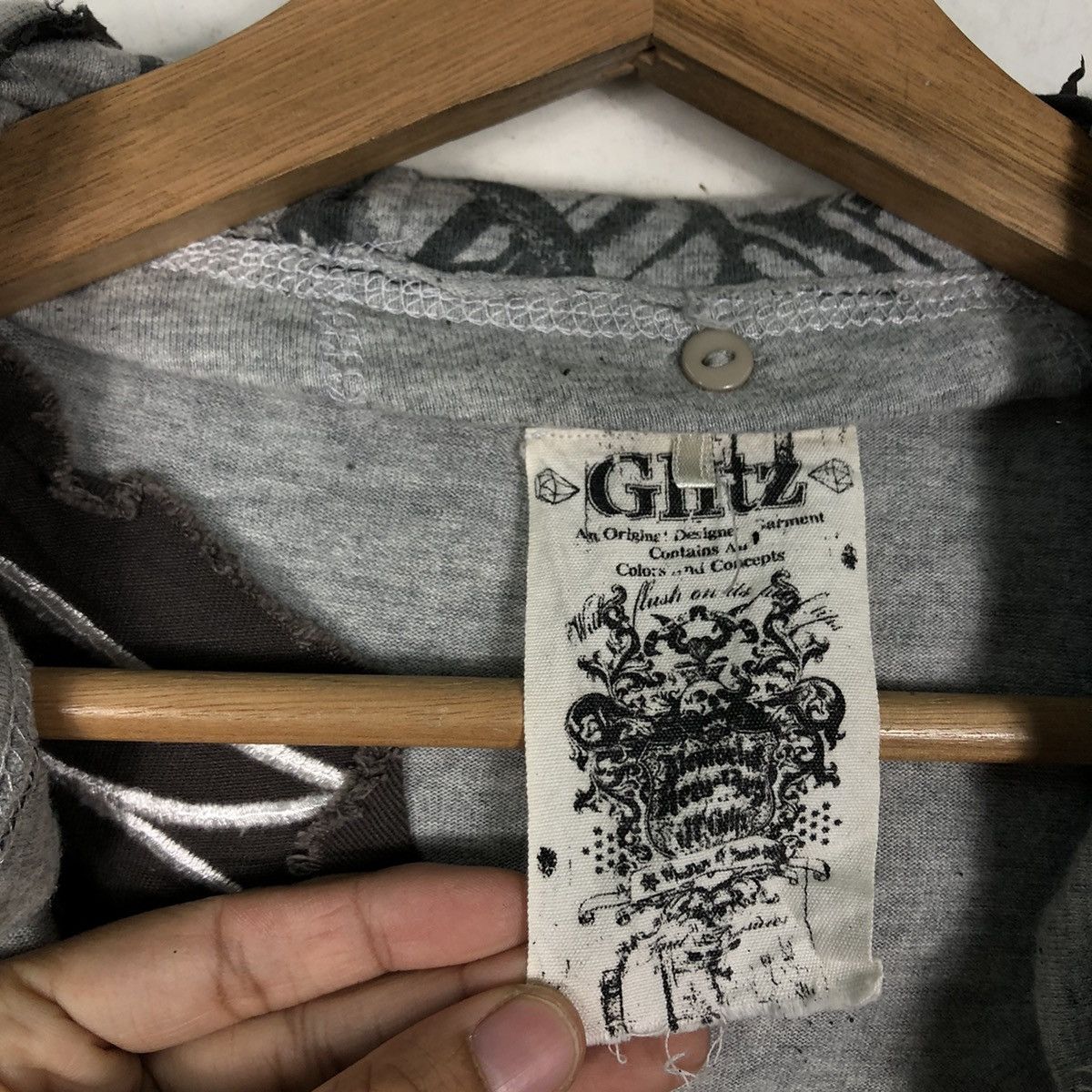 Hysteric Glamour 🔥Rare Hoodie Jacket Bondage Punk Design Over Print Ghtz Size US S / EU 44-46 / 1 - 14 Thumbnail