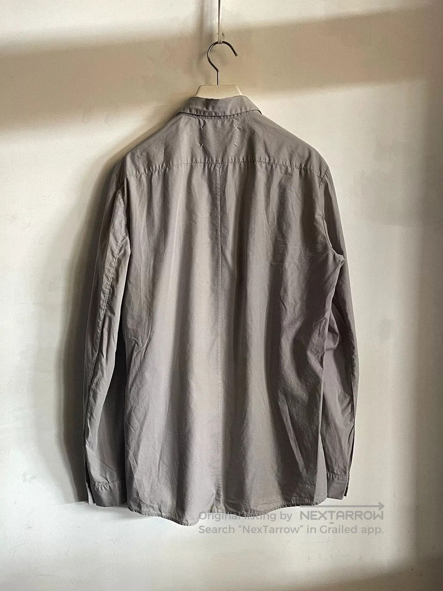 Maison Margiela Maison Margiela Mica Powder Shirt. Size US M / EU 48-50 / 2 - 5 Thumbnail