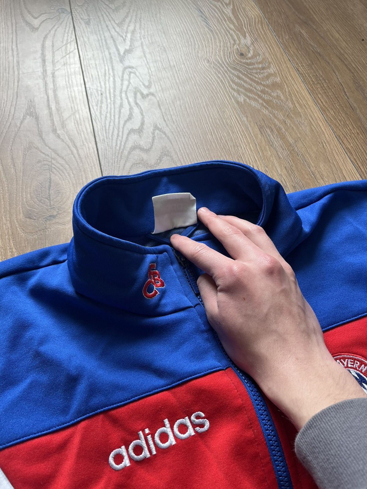 Adidas × Vintage 1994 Bayern Munich adidas Track Jacket Size US L / EU 52-54 / 3 - 9 Thumbnail
