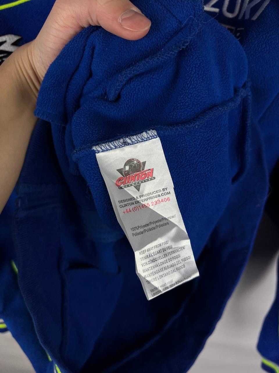 Other Suzuki Ecstar moto racing fleece jacket size M Size US M / EU 48-50 / 2 - 4 Thumbnail
