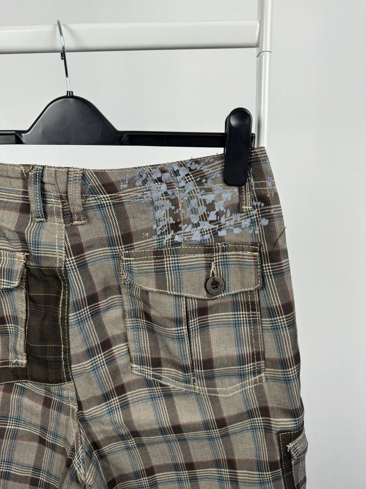 Volcom Vintage Volcom Scout Cargo Checkered Shorts Size US 34 / EU 50 - 4 Thumbnail