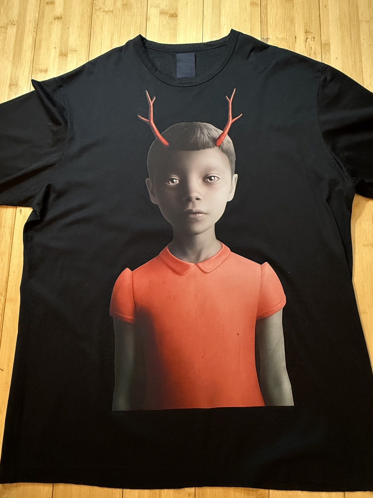 Juun.J Juun.J X Oleg Dou Demon Child T shirt Size US L / EU 52-54 / 3 - 9 Thumbnail