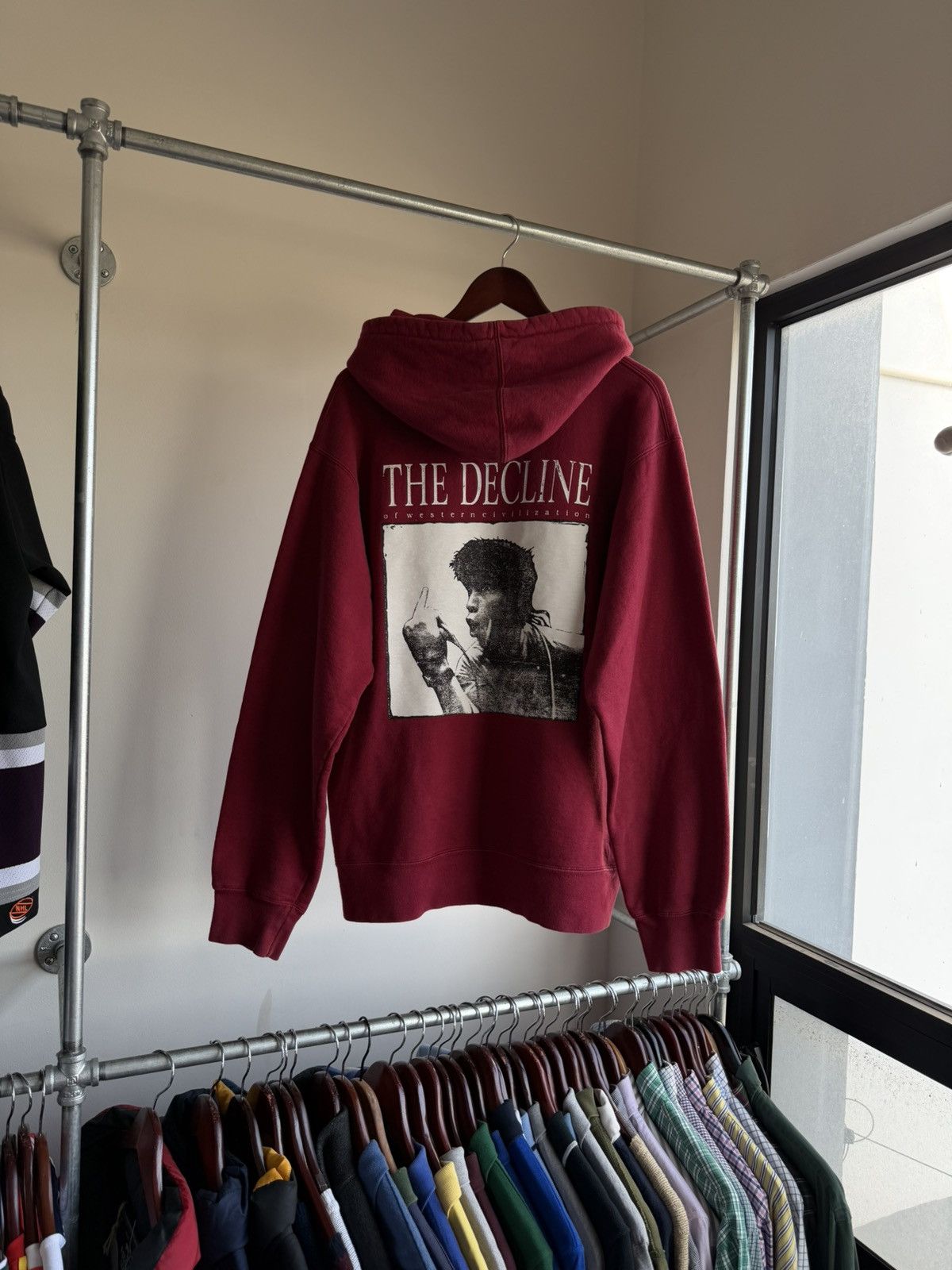 Supreme Supreme x The Decline Hoodie Size US XL / EU 56 / 4 - 5 Thumbnail