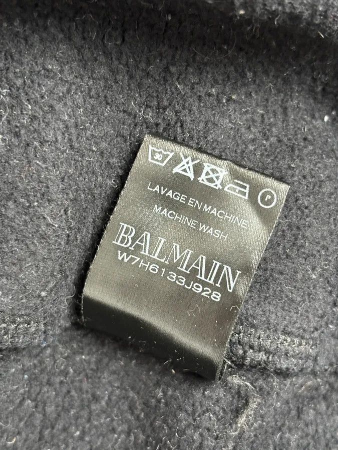 Balmain AW2017 Balmain Black Bondage Avant-Garde Zip-up Sweater Size US M / EU 48-50 / 2 - 11 Thumbnail