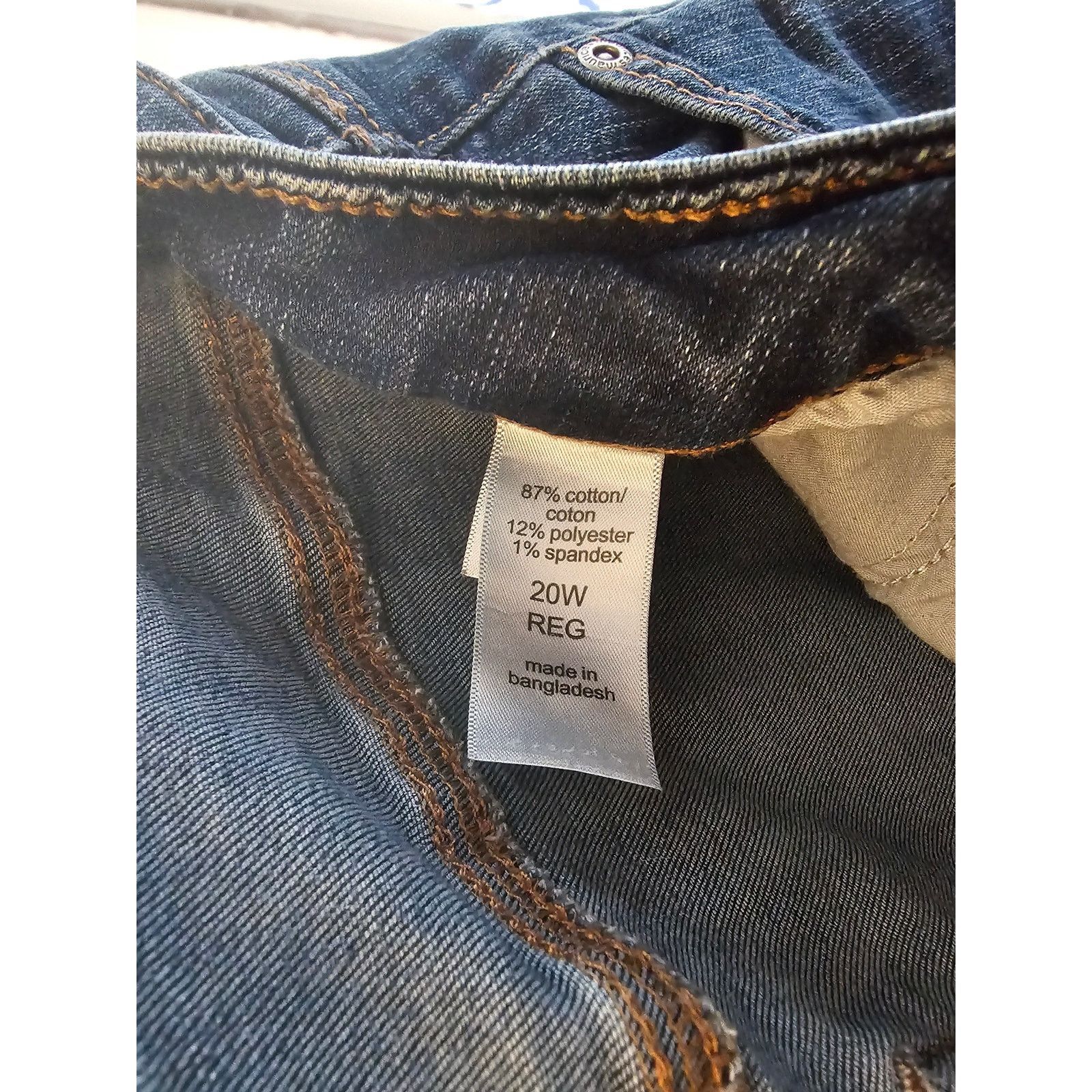 Other Maurices m jeans - Women's 20W Reg Mid Rise Blue Jeans Size 42" / US 20 - 3 Thumbnail