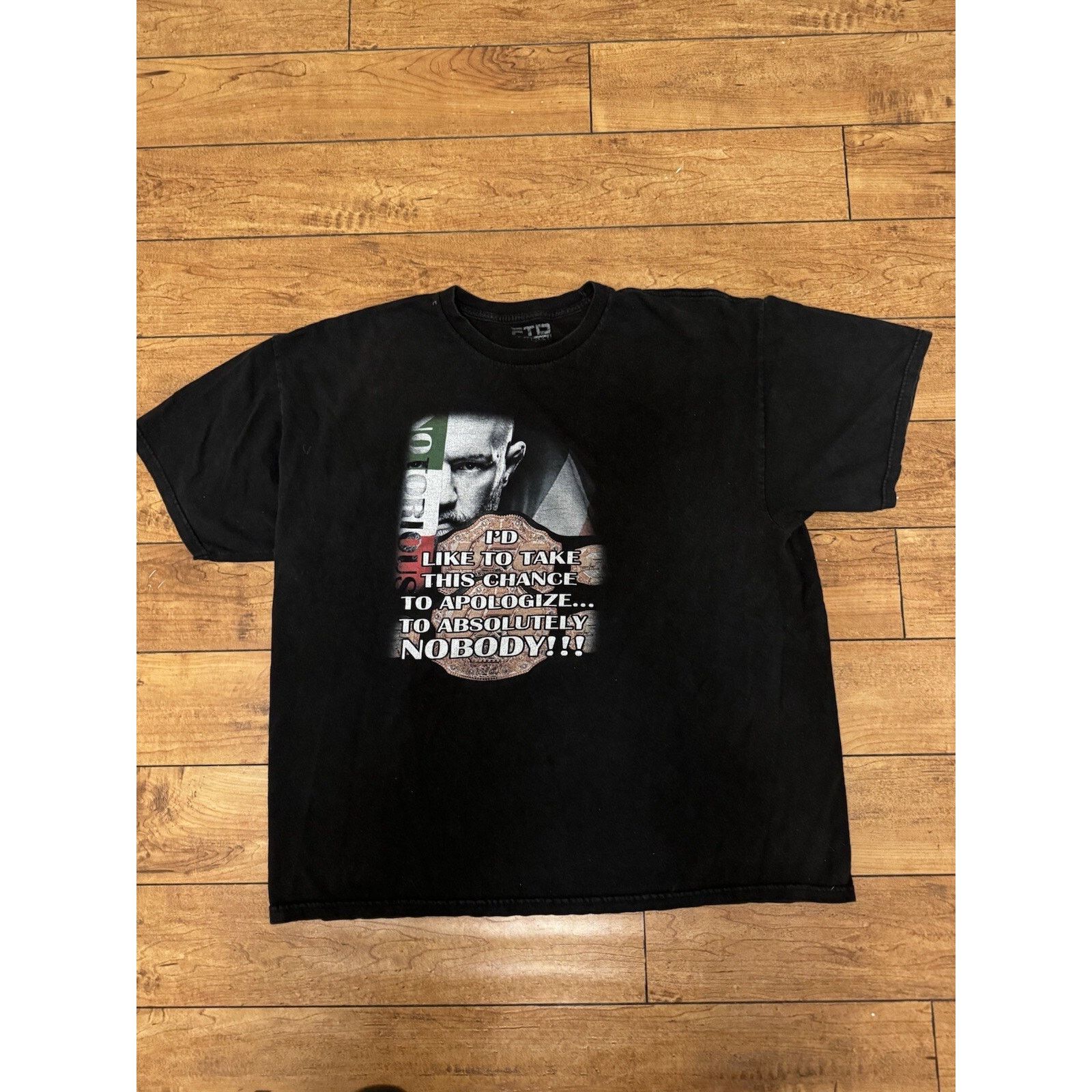 Vintage The Notorious Conor McGregor Double Champ T-Shirt XL 24x28 Size US XL / EU 56 / 4 - 1 Thumbnail