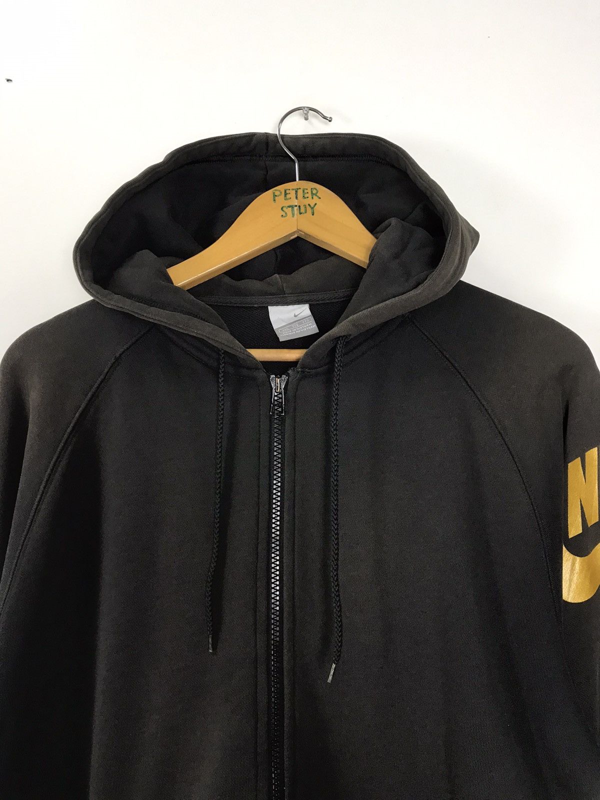 Vintage Nike swoosh hoodie Size US XXL / EU 58 / 5 - 4 Thumbnail