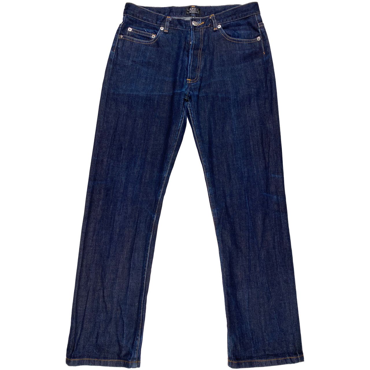 A.P.C. A.P.C. New Cure H Dark Wash Slim Fit Jeans 29x27 Size US 29 - 1 Thumbnail