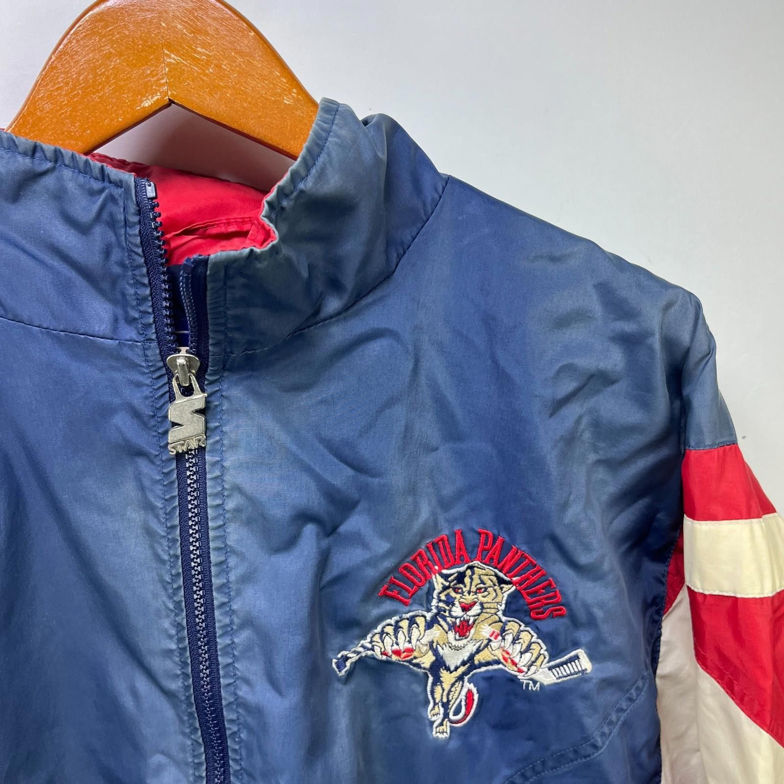 Starter Vintage Florida Panthers Starter Jacket L Full Zip NHL Size ONE SIZE - 3 Thumbnail
