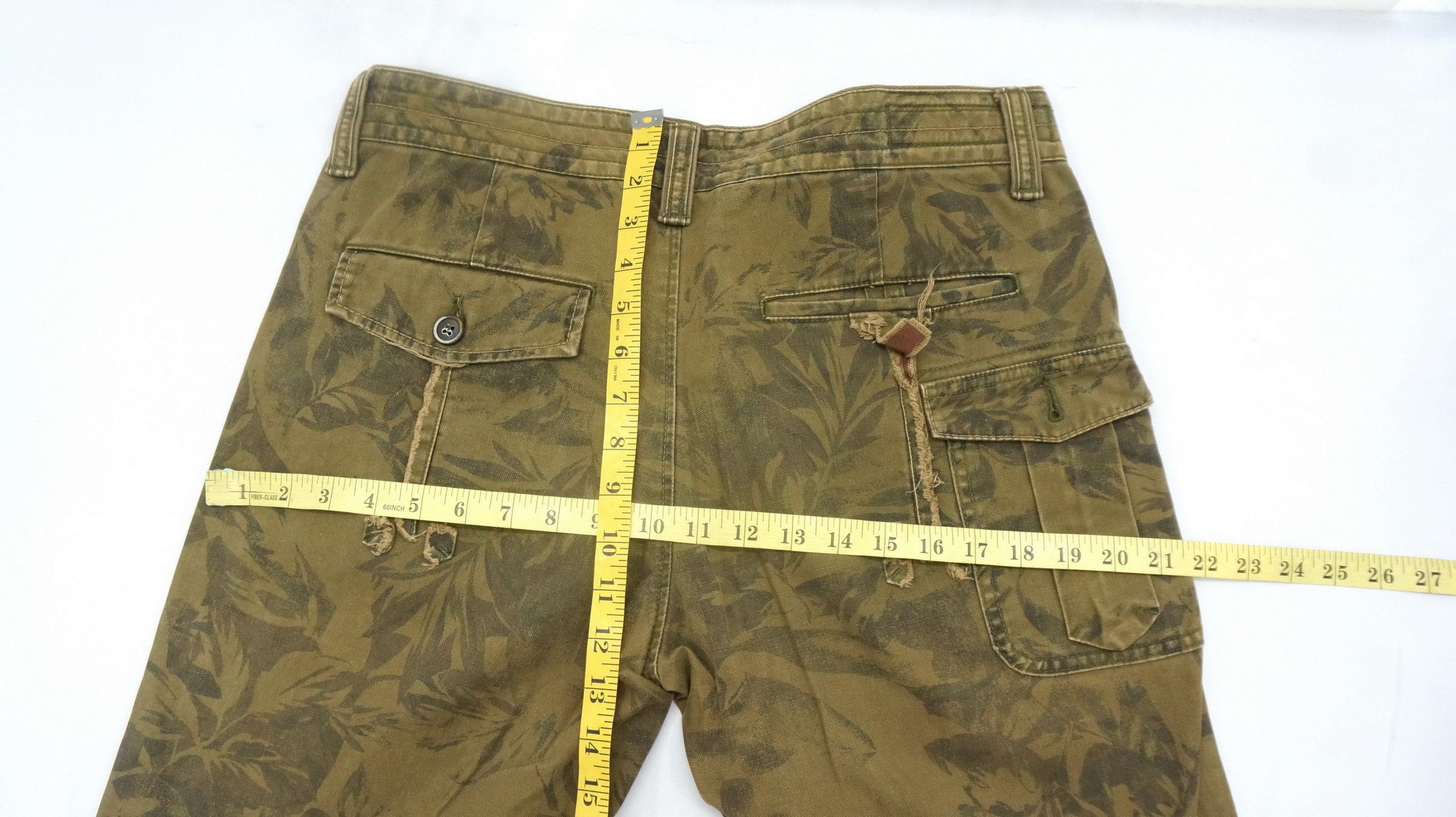 Marithe + Francois Girbaud Marithe Francois Girbaud Le Casual De Camo Pants Size US 34 / EU 50 - 15 Thumbnail