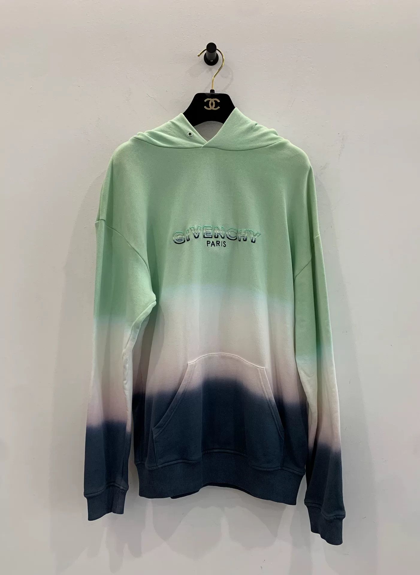 Givenchy Givenchy Three-Tone Gradient Logo Hoodie Size US XS / EU 42 / 0 - 1 Thumbnail