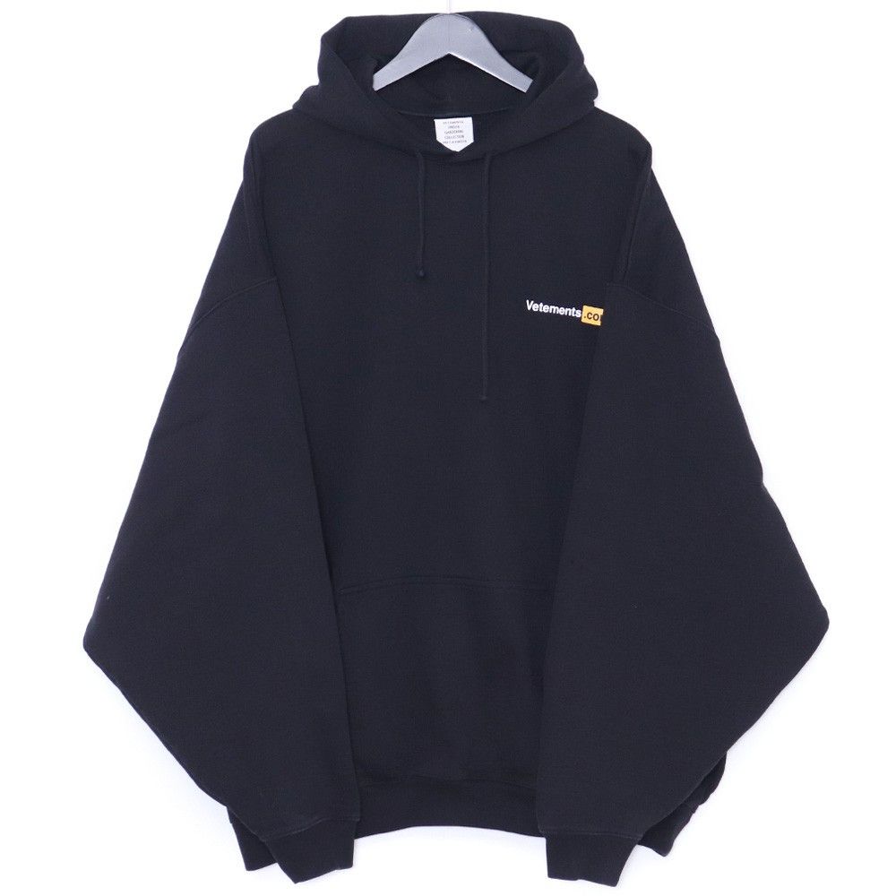 Vetements SS22 Vetements Translation Label Side Tag Logo Hoodie