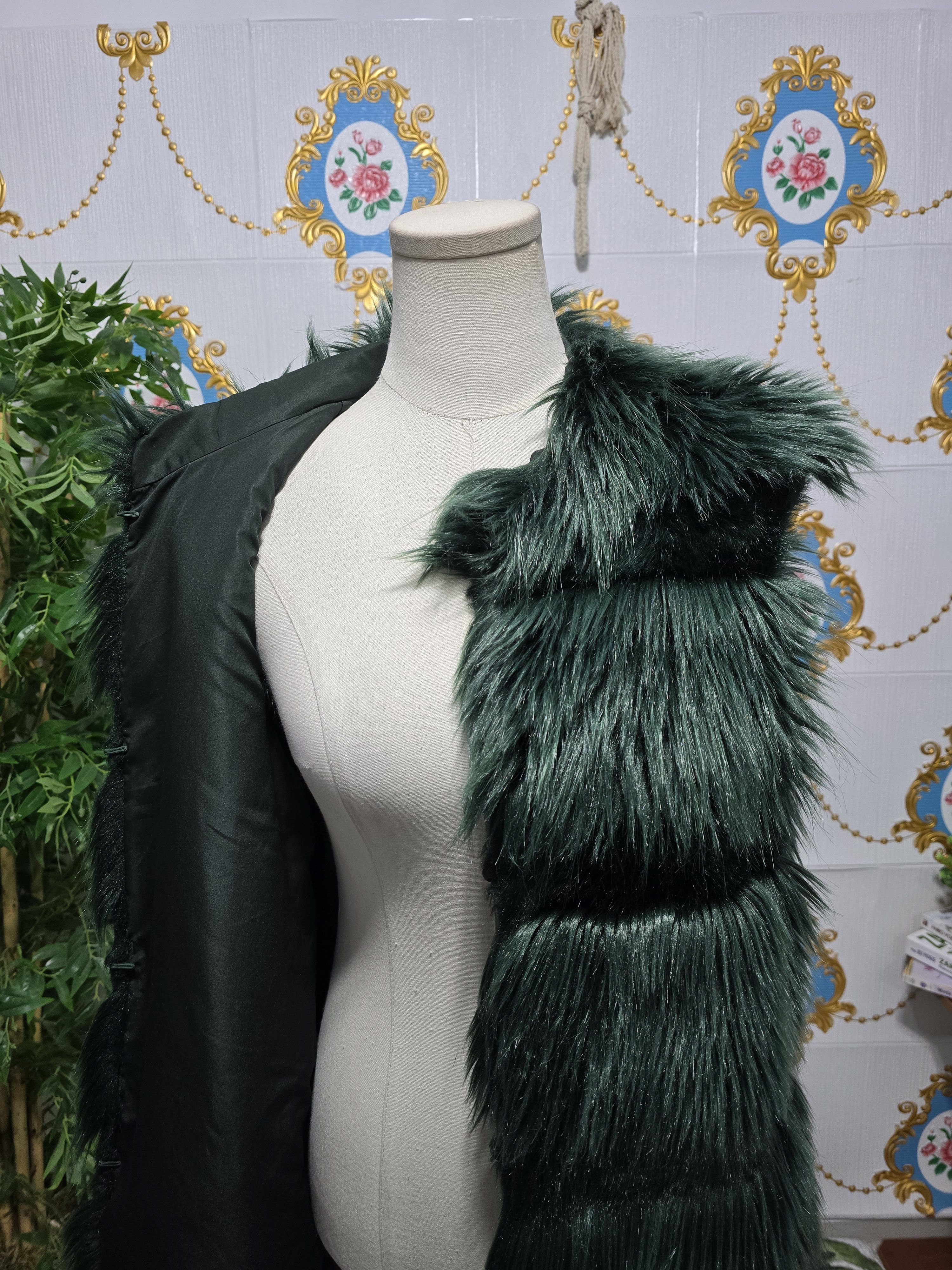 Liu Jo LIU JO beautiful green FUR for women size MEDIUM Size M / US 6-8 / IT 42-44 - 8 Thumbnail