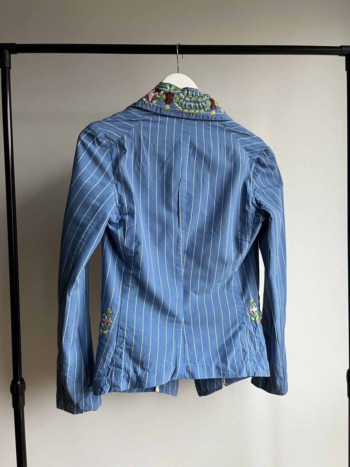 Walter Van Beirendonck Walter van Beirendonck SS06 runway embroidered folk blazer Size M / US 6-8 / IT 42-44 - 8 Thumbnail
