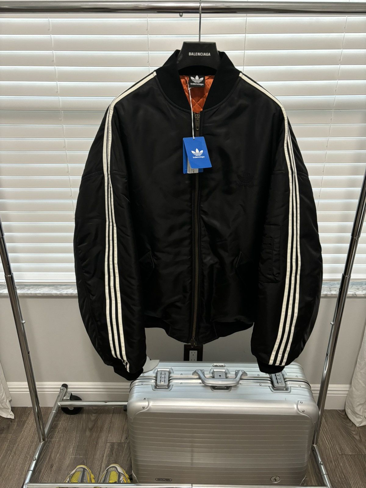 Adidas × Balenciaga (NWT) Balenciaga X Adidas Bomber Jacket | Grailed