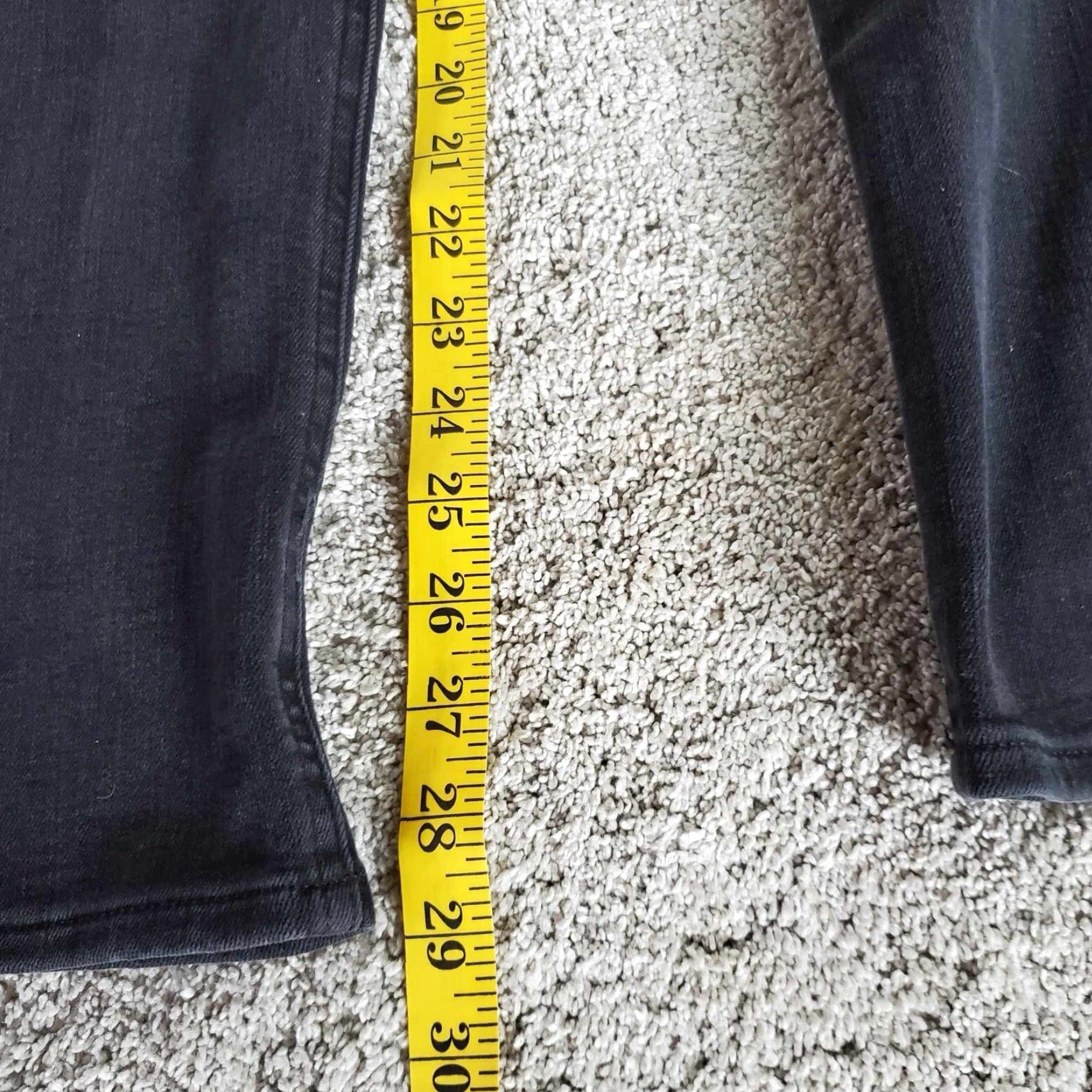Lee Lee Jeans Slim Fit Straight Leg 38x29 Black USA Adult Mens Size US 38 / EU 54 - 7 Thumbnail