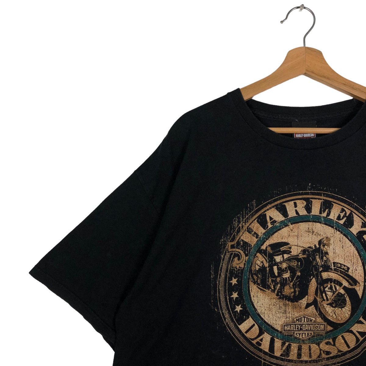 Harley Davidson 🔥90’s Vintage Harley Davidson T-Shirt Short Sleeve Big Logo Size US XL / EU 56 / 4 - 7 Thumbnail