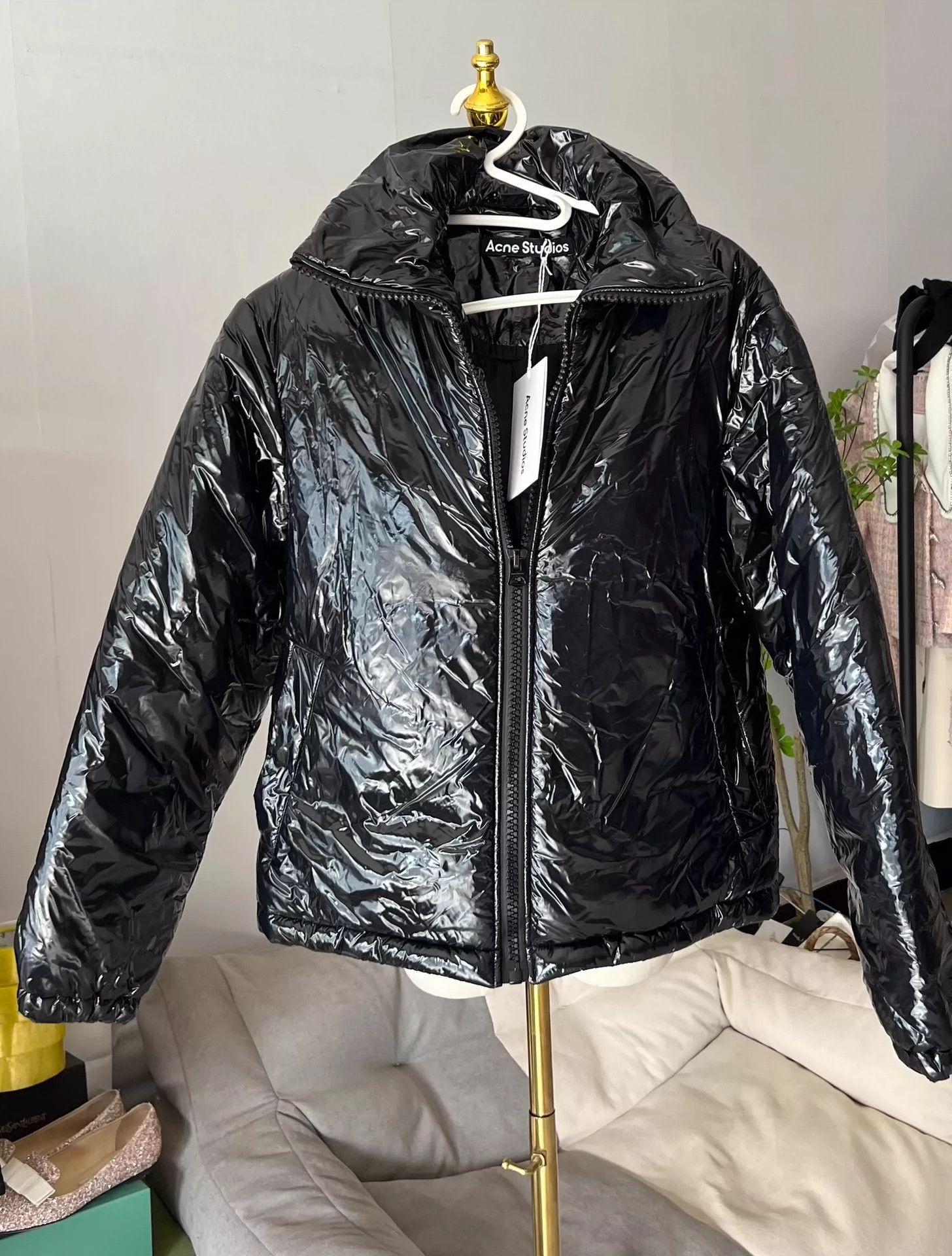 Acne Studios Acne Studios Neutral Smiley face blazer . -DMC Size US XXS / EU 40 - 1 Thumbnail