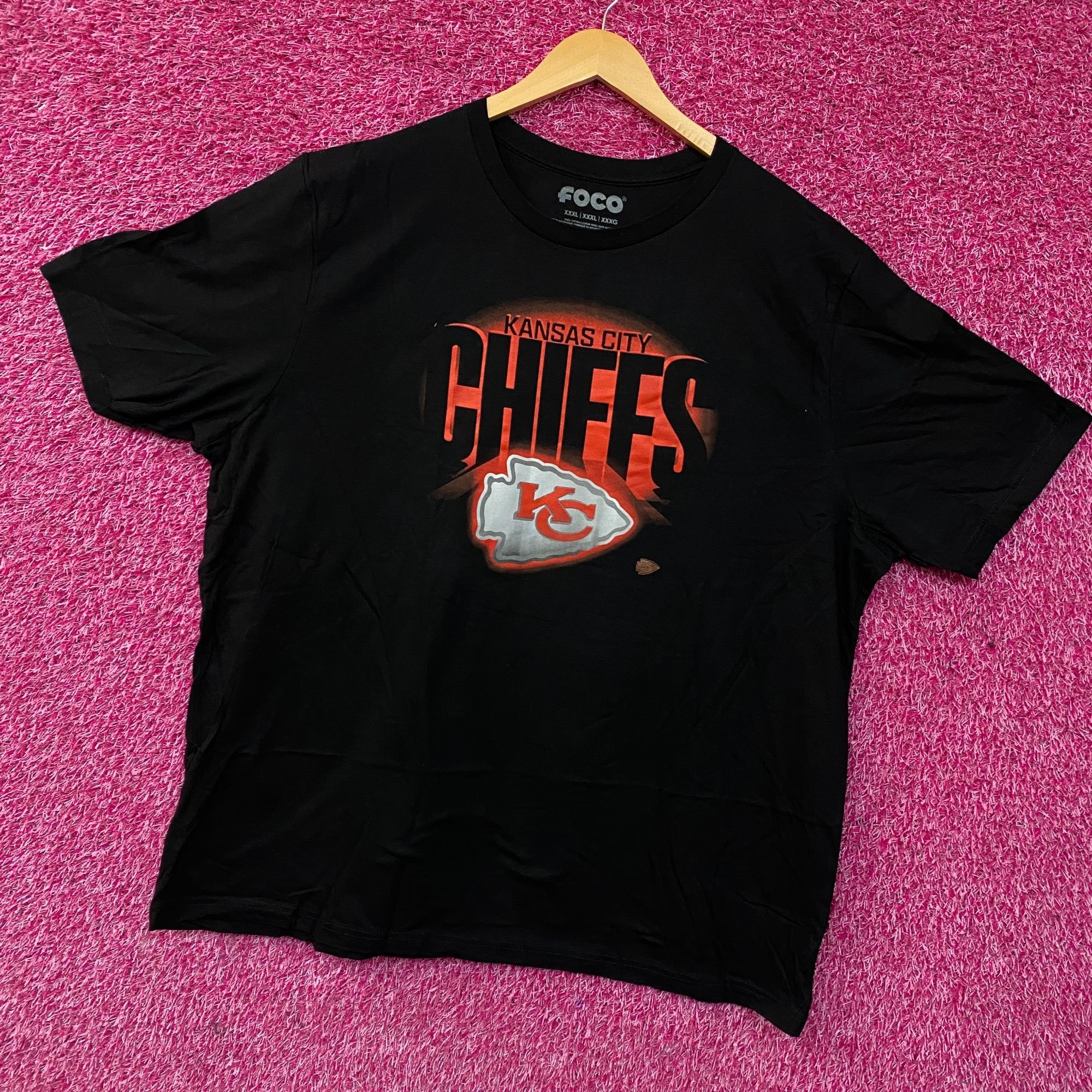 NFL FOCO NFL Kansas City Chiefs Team Logo Graphic T-Shirt 3XL Size US XXL / EU 58 / 5 - 3 Thumbnail