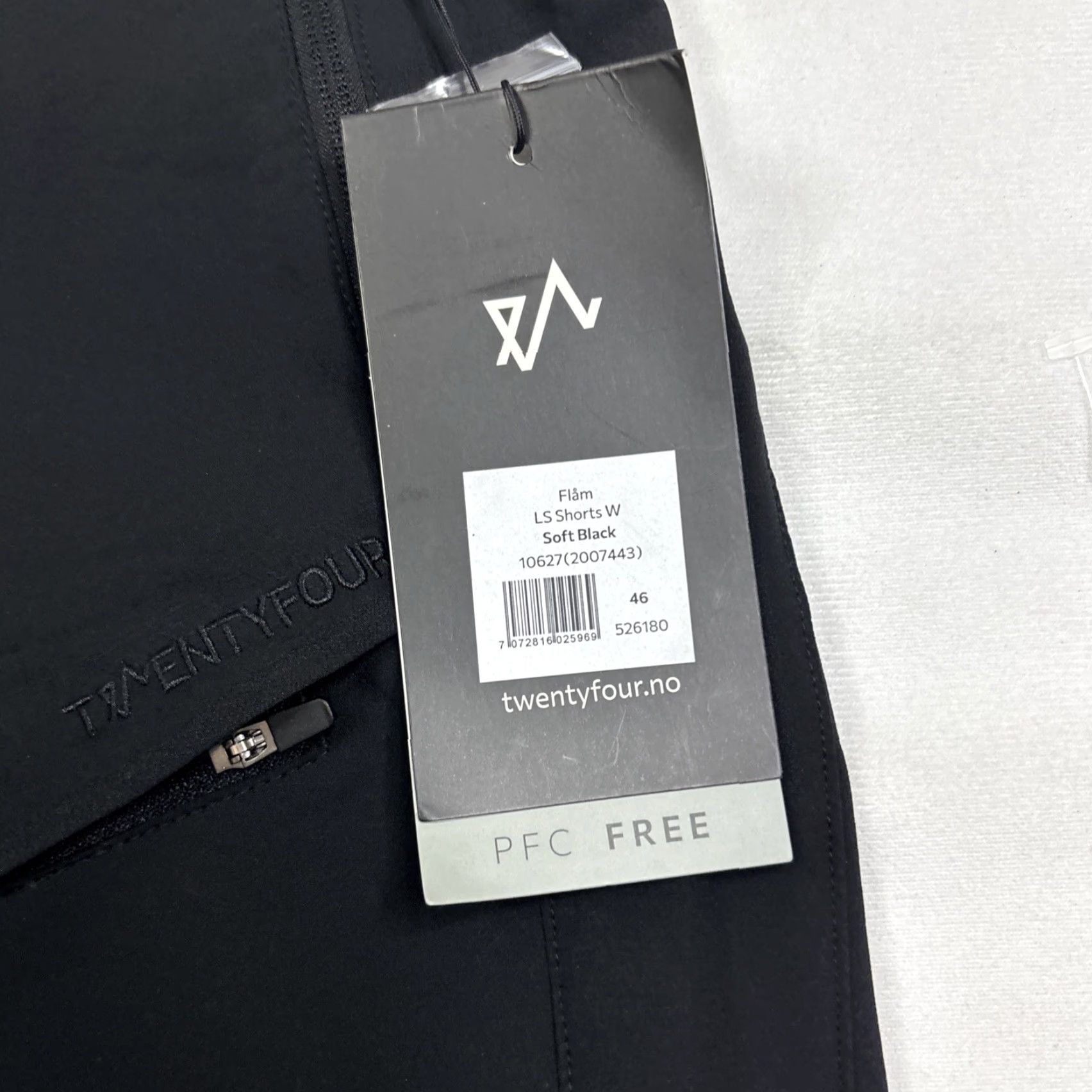 Vintage TwentyFour Flåm Flam LS Shorts Men 46 Black Water Resistant NWT Cargo Europe 46 Men Size US 30 / EU 46 - 2 Thumbnail