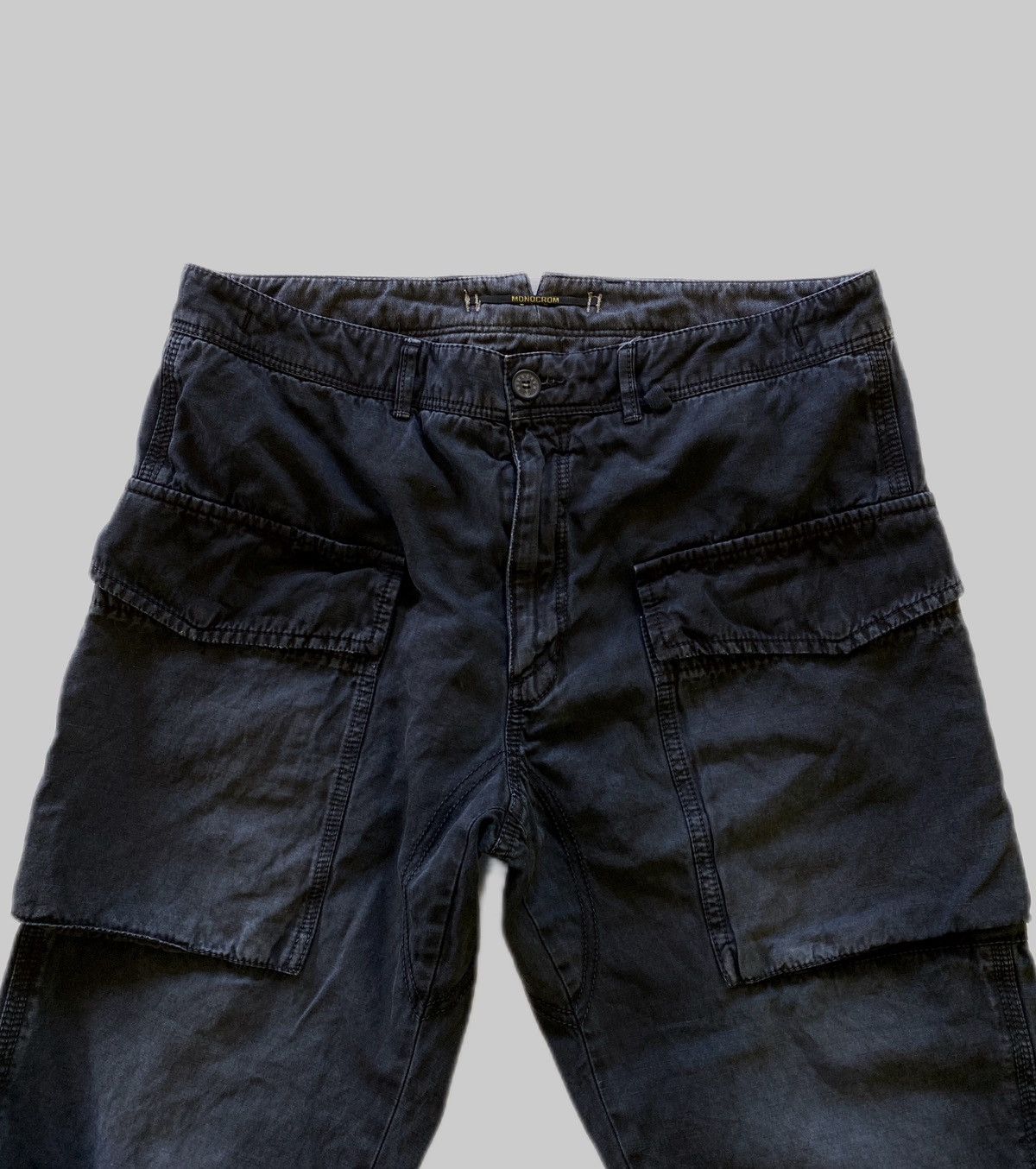 Designer Rare❗️Monocrom Fades Cargo Pants Size US 32 / EU 48 - 9 Thumbnail