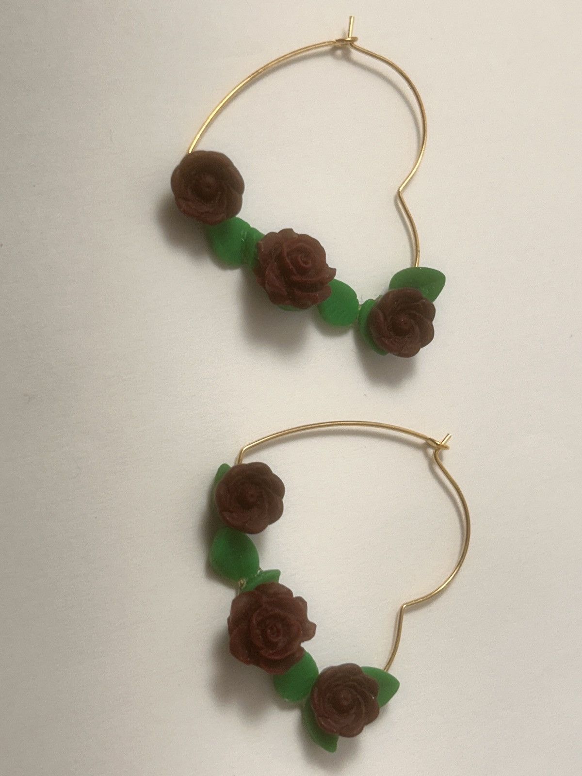 Handmade × Other Hoop earrings Size ONE SIZE - 5 Thumbnail