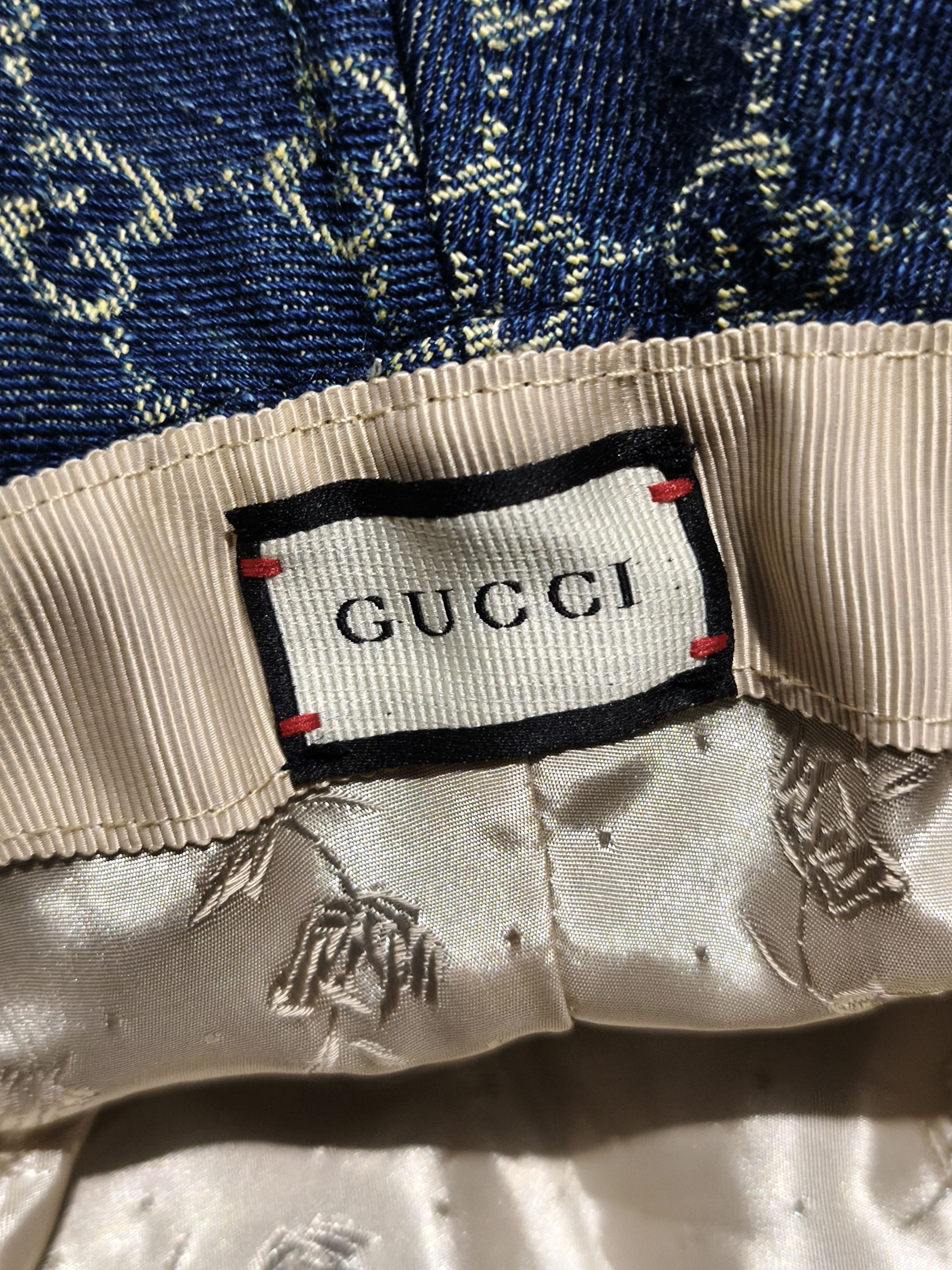 Gucci Gucci Supreme GG Bucket Hat Size ONE SIZE - 7 Thumbnail