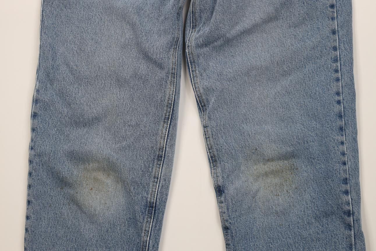 Cabelas Vintage 90s Cabelas Heavyweight Fleece Lined Denim Jeans Size US 32 / EU 48 - 4 Thumbnail