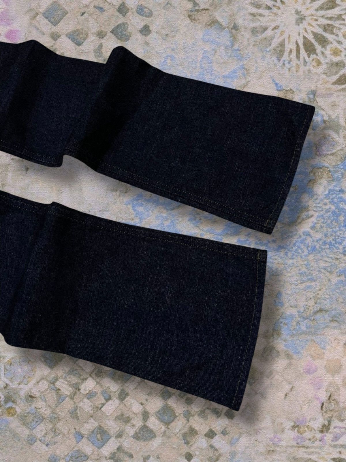 Yves Saint Laurent Vintage Authentic Designer Yves Saint Laurent Flared Denim Size US 27 - 5 Thumbnail