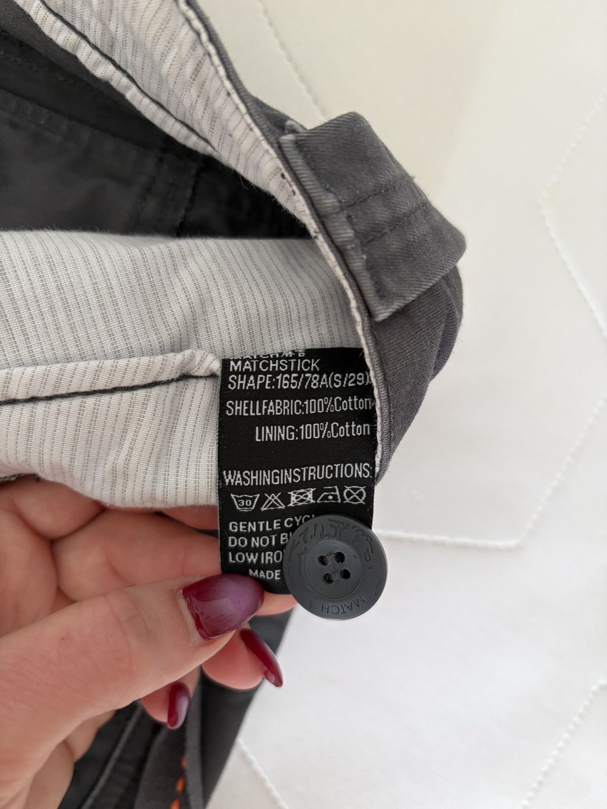 Other Matchstick Cargos Size US 29 - 3 Thumbnail