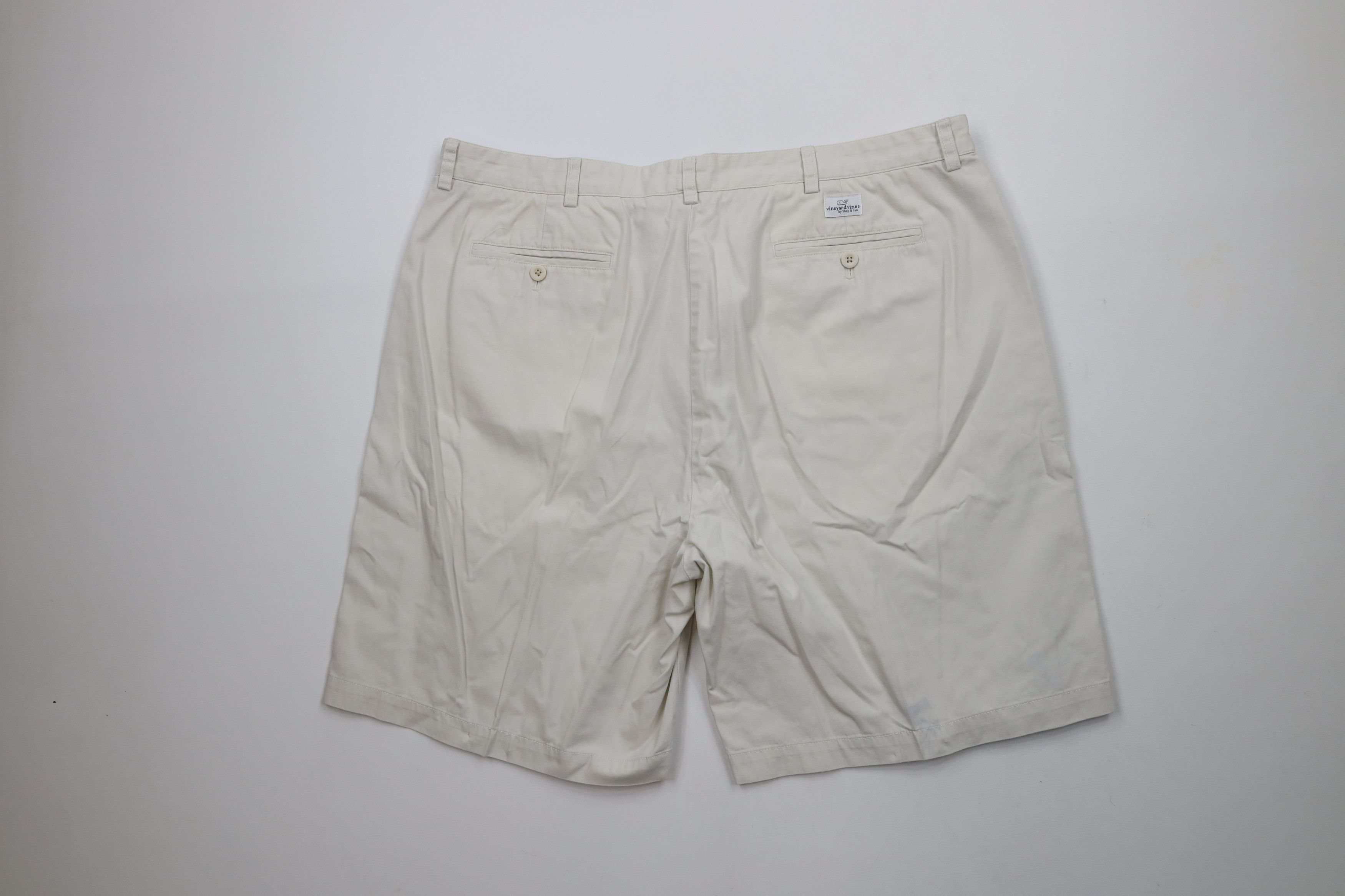 Vineyard Vines × Vintage Vineyard Vines Spell Out Club Golfing Golf Shorts Beige Size US 42 / EU 58 - 11 Thumbnail