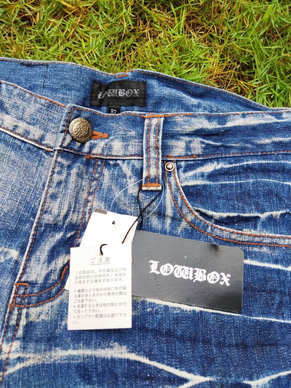 LOWBOX Lowbox Japan Distressed Look Shortpants Size US 33 - 5 Thumbnail