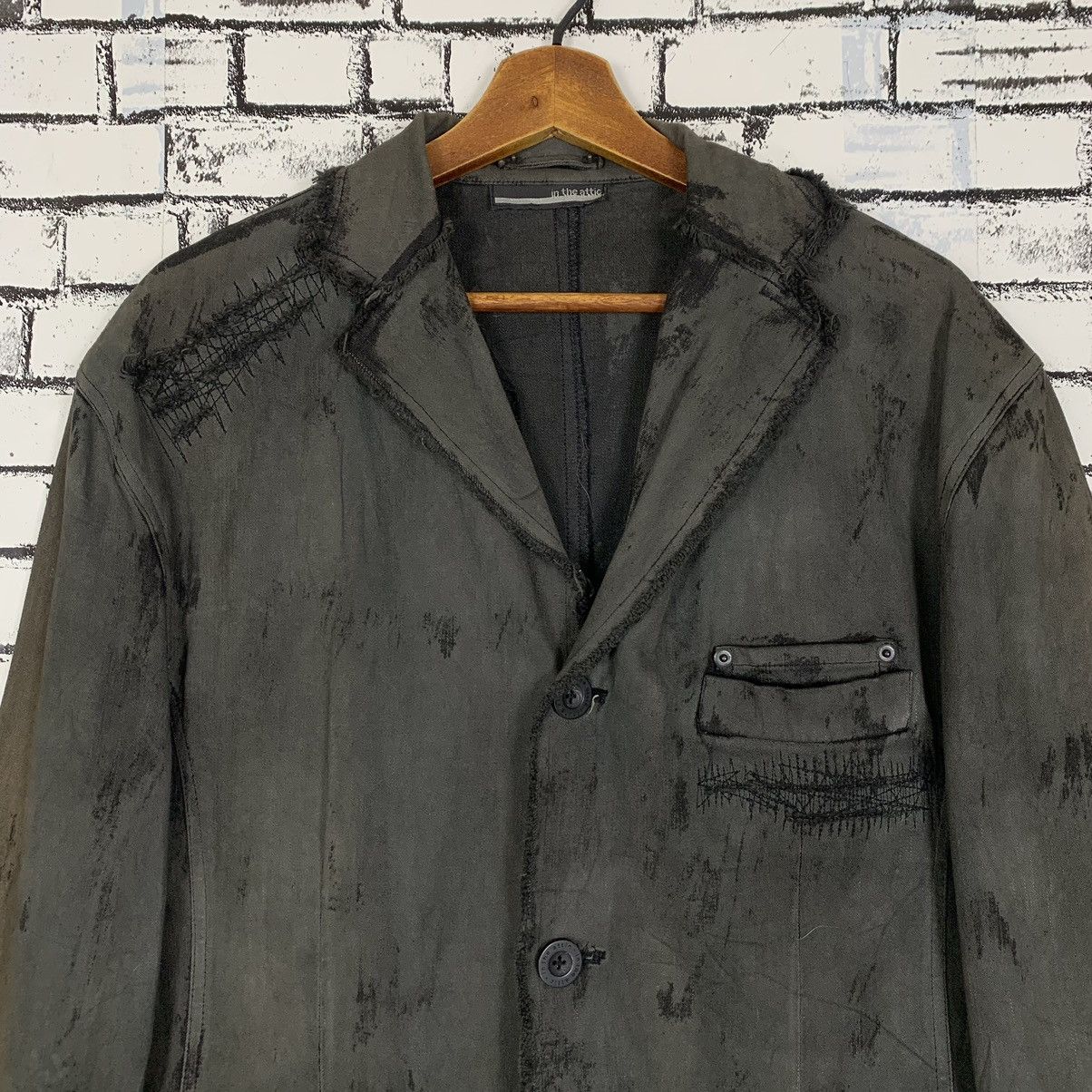 In The Attic In The Attic Trashed Washed Jacket Size US L / EU 52-54 / 3 - 2 Thumbnail
