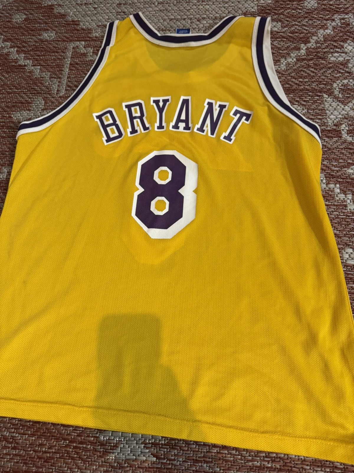 Champion Rare Kobe Bryant Lakers Jersey Size 48 Champion Yellow Size US XL / EU 56 / 4 - 1 Thumbnail
