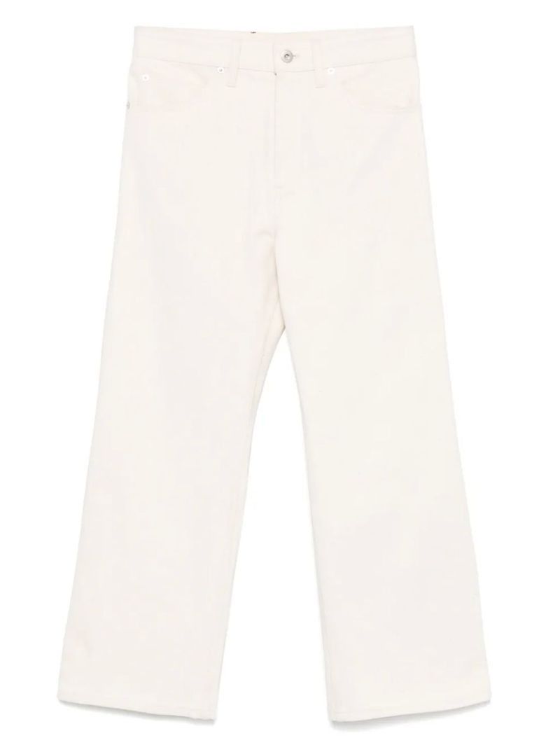 Jil Sander o1loc1c0426 Denim Pants in Natural/White Size 27" / US 4 / IT 40 - 1 Thumbnail