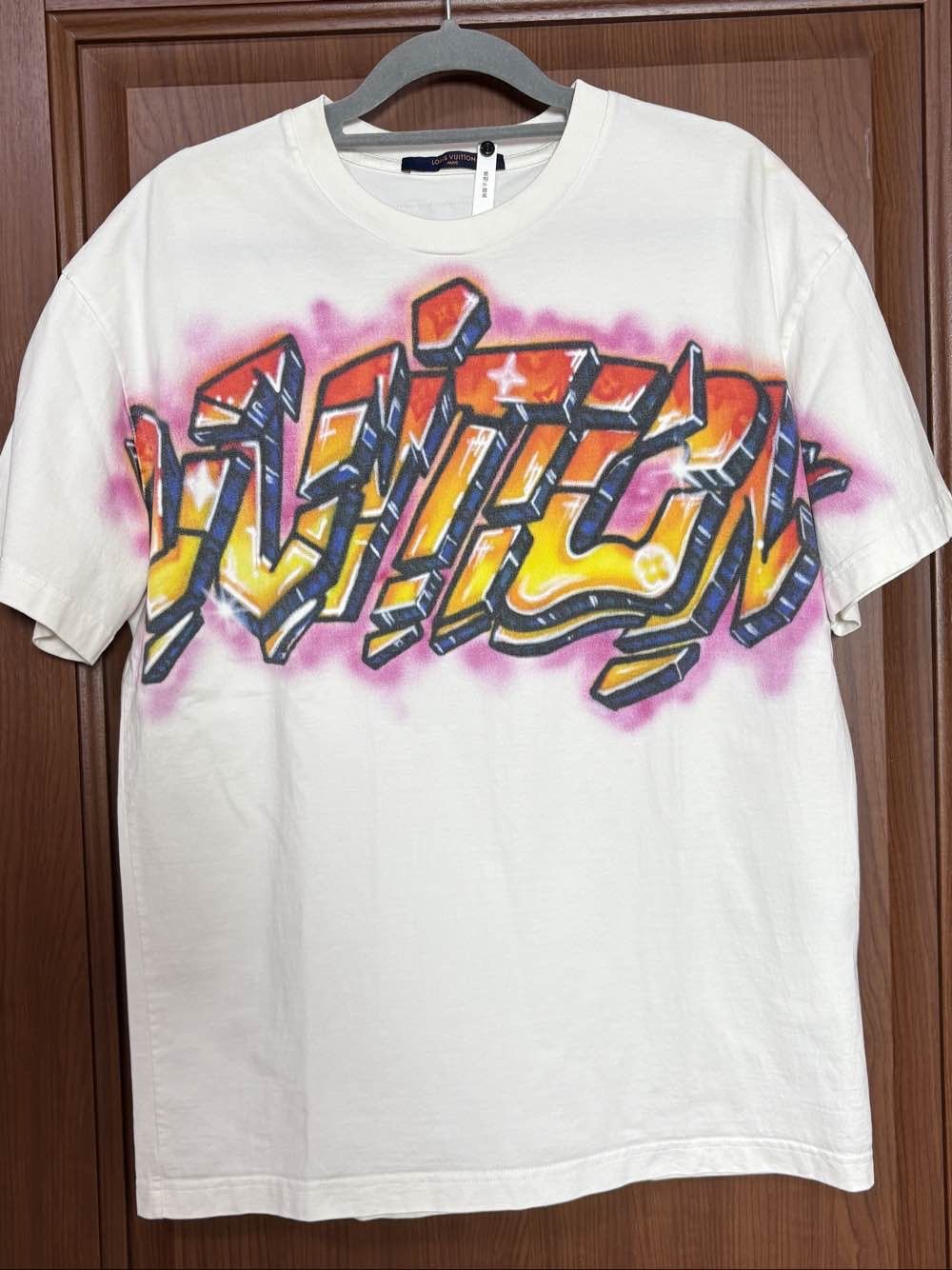 Louis Vuitton Louis Vuitton Graffiti Logo T-Shirt Size S Size US S / EU 44-46 / 1 - 1 Thumbnail
