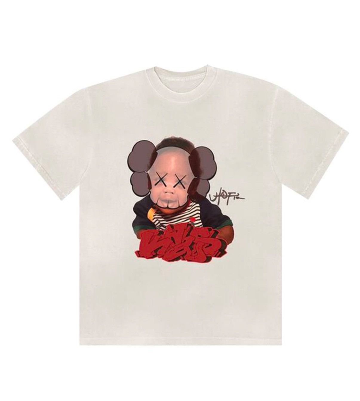 Kaws × Travis Scott Travis Scott x Kaws Utopia Tee ‘White’ Size US M / EU 48-50 / 2 - 4 Thumbnail